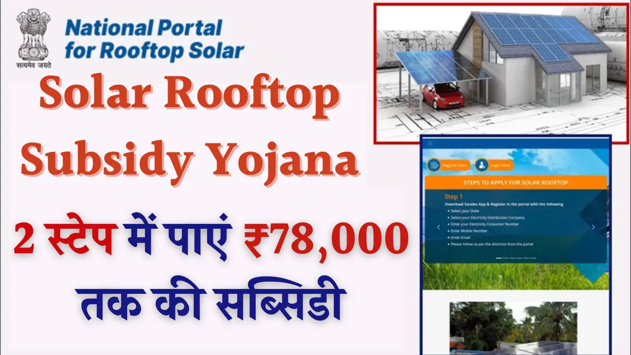 Solar Rooftop Subsidy Yojana
