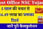 Post Office NSC Yojana